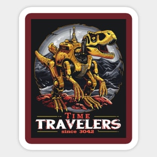 Time Travelers Sticker